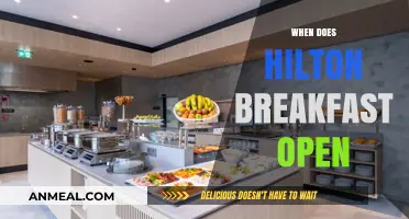Hilton Breakfast Hours: When Does the Buffet Open?