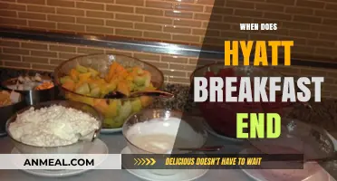Hyatt Breakfast Hours: When Does the Morning Feast Conclude?