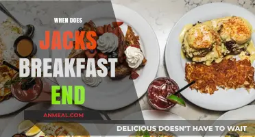 When Does Jack's Breakfast End? Timings and Menu Availability Explained