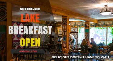 Jacob Lake Breakfast Hours: When to Enjoy This Iconic Meal