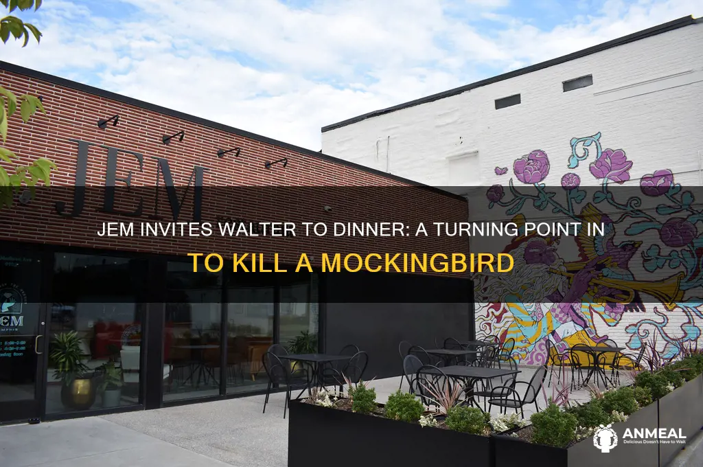when does jem invite walter to dinner