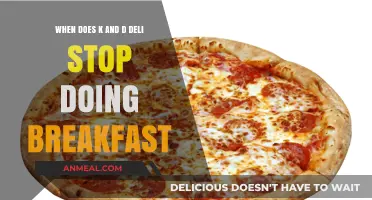 K & D Deli's Breakfast Hours: When Does Service End?