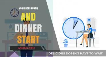 Lunch and Dinner Timing: When to Start Your Meals
