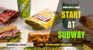 Subway Lunch Hours: When Does the Sandwich Feast Begin?