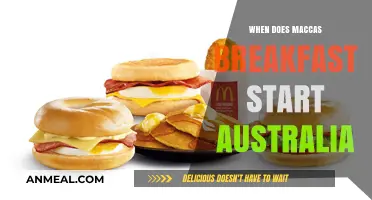 Maccas Breakfast Hours in Australia: Start Time Revealed