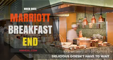 Marriott Breakfast Hours: When Does the Morning Feast Conclude?