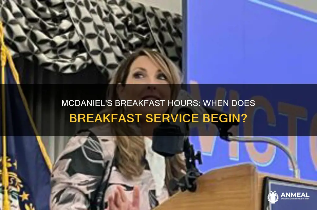 when does mcdaniels start selling breakfast