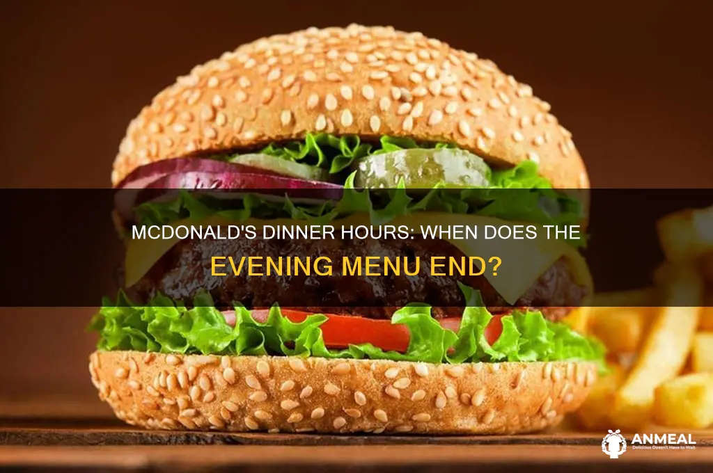 when does mcdonald