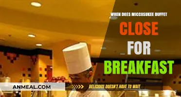 Miccosukee Buffet Breakfast Hours: Closing Time and Schedule