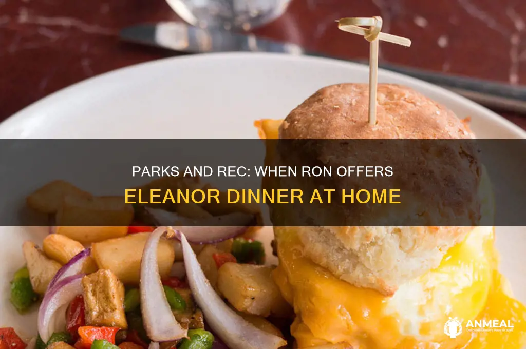 when does parks dad offer eleanor to stay for dinner