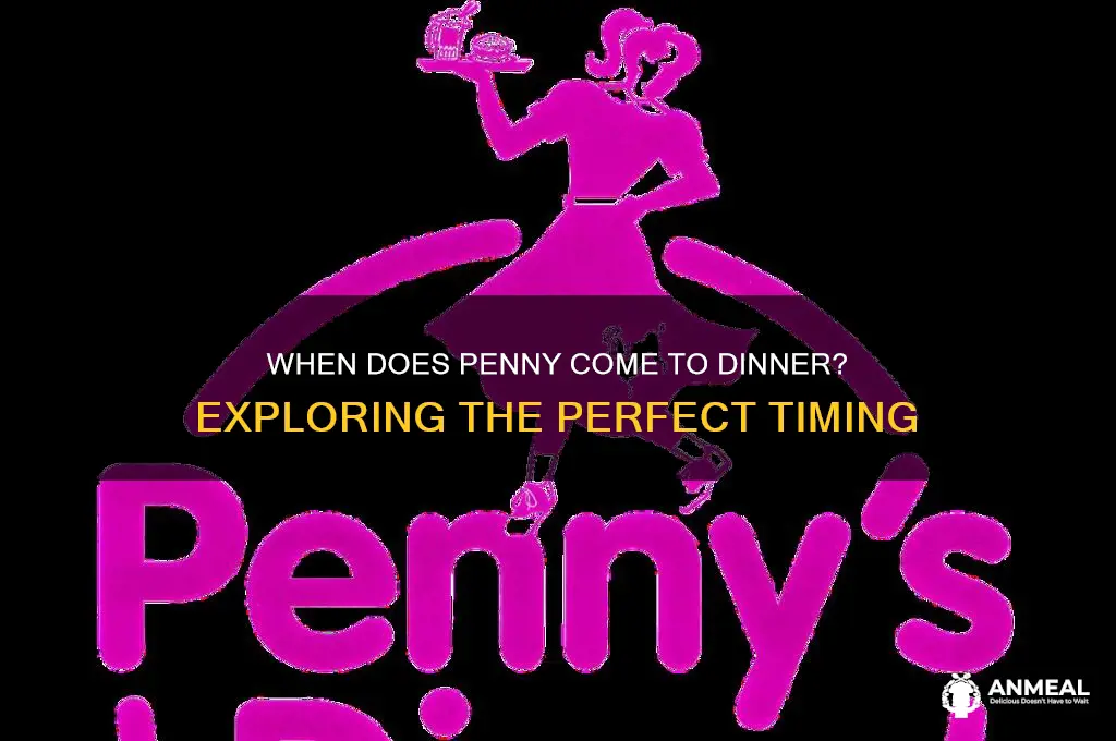 when does penny come to dinner