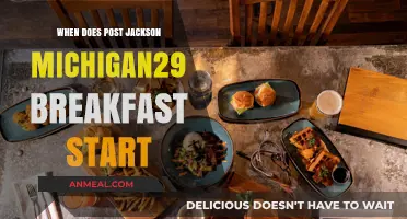 Post Jackson Michigan29 Breakfast Hours: Start Time Revealed