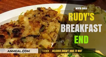 Rudy's Breakfast Hours: When Does the Morning Menu End?