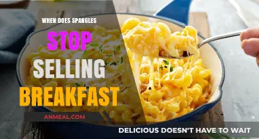 When Does Spangles Stop Serving Breakfast? A Morning Menu Guide