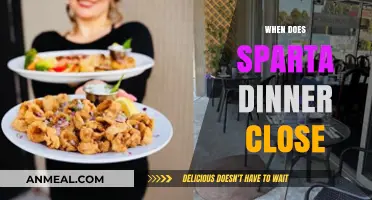 Sparta Dinner Closing Time: When Does the Restaurant Shut Down?