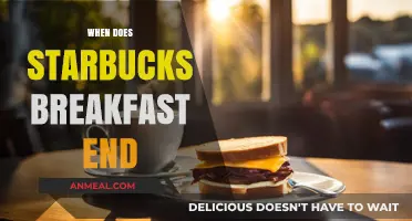 Starbucks Breakfast Hours: When Does the Morning Menu End?