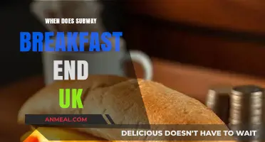 Subway Breakfast Hours UK: When Does Morning Menu End?