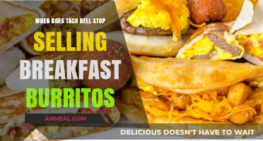 Taco Bell Breakfast Burritos: When Does the Morning Menu End?
