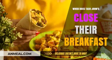 Taco John's Breakfast Hours: When Does the Morning Menu End?