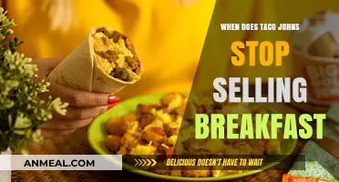 Taco John's Breakfast Hours: When Does Breakfast Service End?