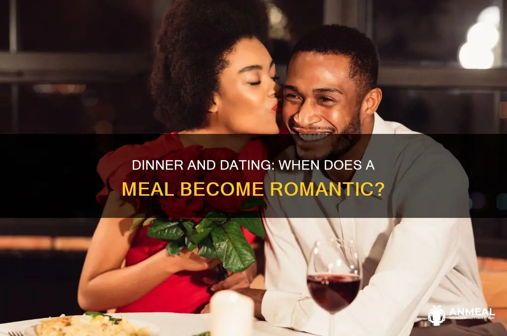 when does taking someone to dinner become a date