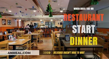 When Does 99 Restaurant Begin Serving Dinner? Hours Explained
