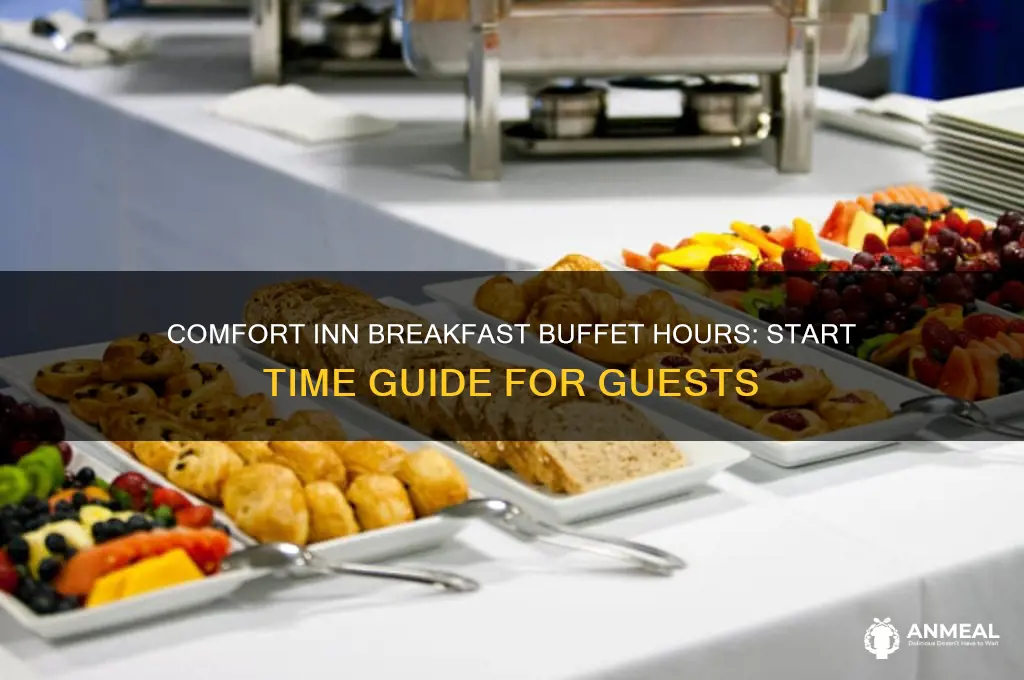 when does the breakfast buffet start comfort inn