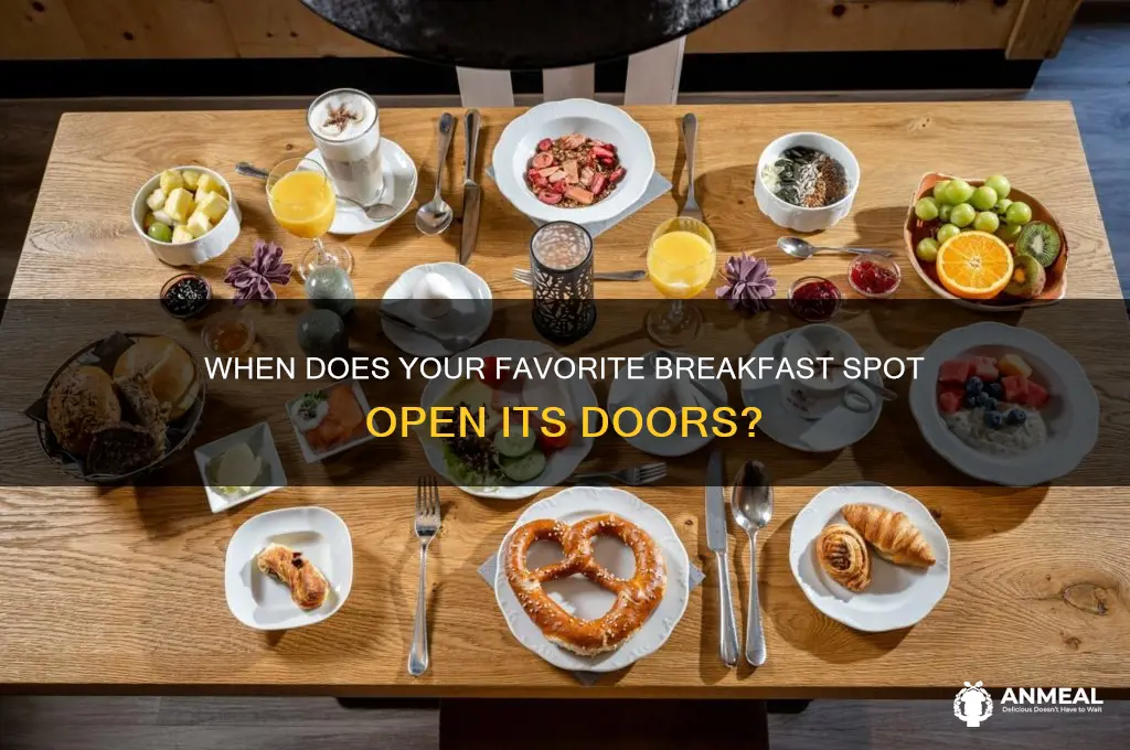 when does the breakfast place open