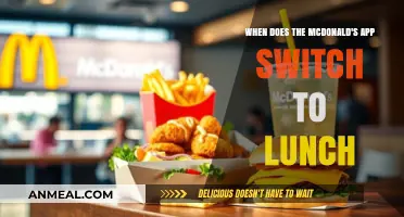 McDonald's App Lunch Switch: Timing Your Cravings Right