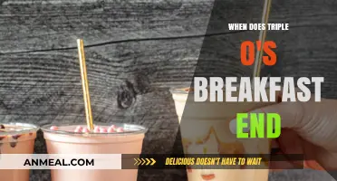 Triple O's Breakfast Hours: When Does the Morning Menu End?