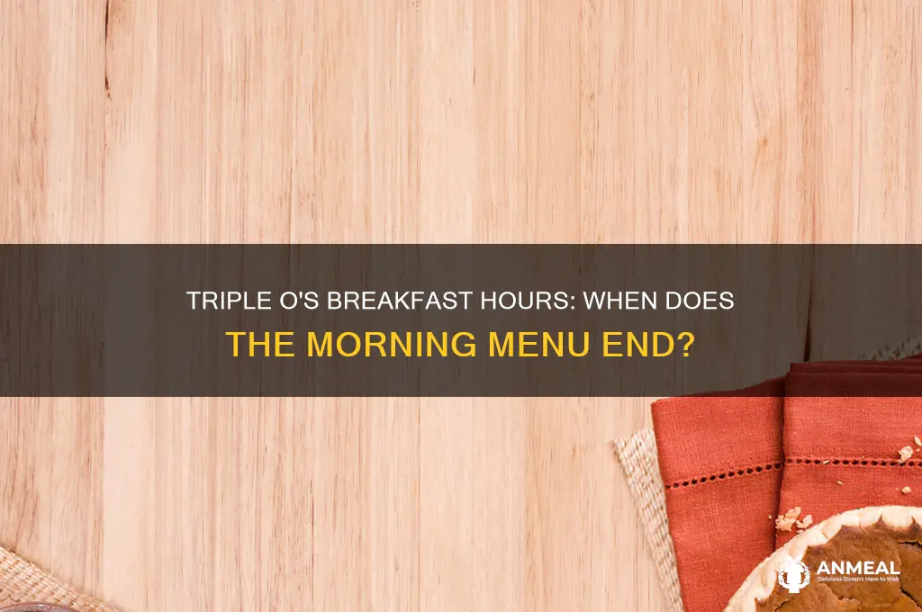 when does triple o