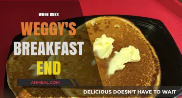 Weggy's Breakfast Hours: When Does the Morning Menu End?