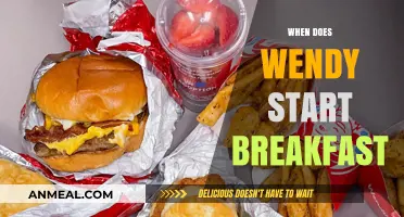 When Does Wendy's Breakfast Menu Begin? A Morning Guide