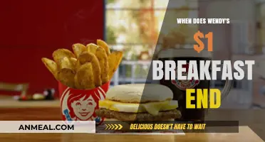 Wendy's $1 Breakfast Deal: When Does the Offer End?