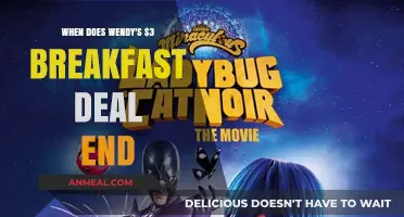 Wendy's $3 Breakfast Deal: Limited Time Offer Ending Soon