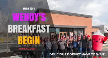 Wendy's Breakfast Hours: When Does the Morning Menu Start?