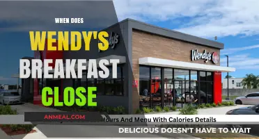 Wendy's Breakfast Hours: When Does It End?