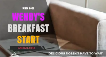 Wendy's Breakfast Hours: What Time Does It Start?
