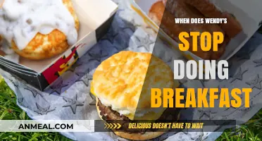 Wendy's Breakfast Hours: When Does It End?