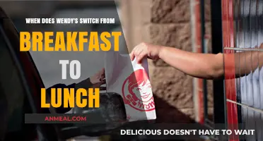 Wendy's Breakfast to Lunch Transition: Timing and Menu Changes Explained