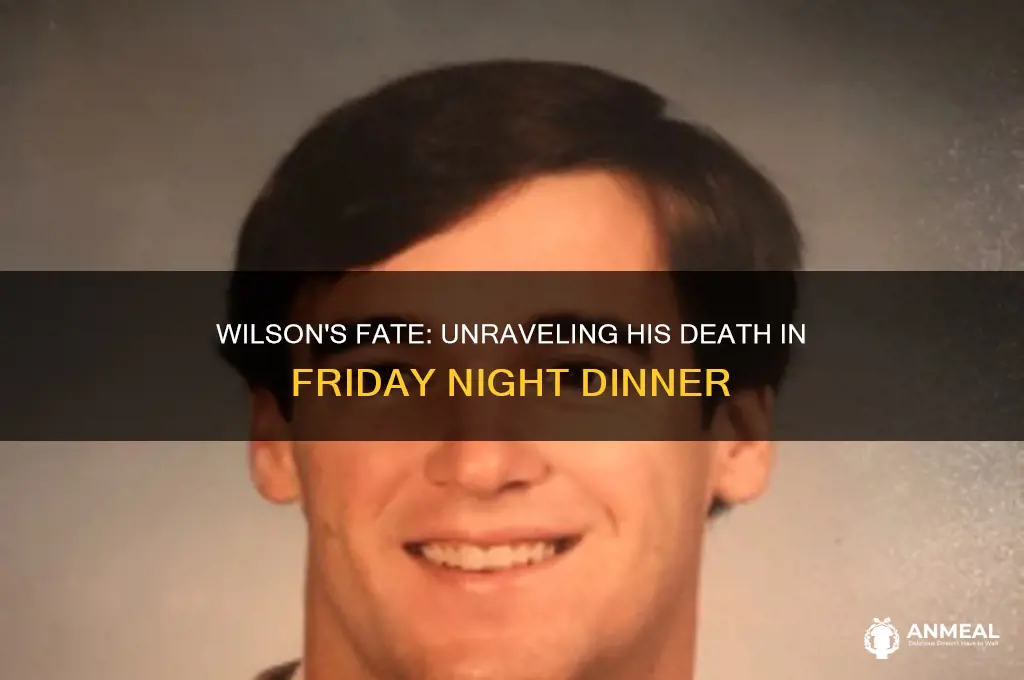 when does wilson die friday night dinner