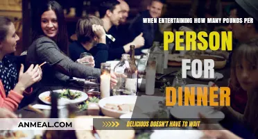 Perfect Portions: How Many Pounds Per Person for Dinner Parties?