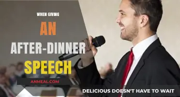 Mastering the Art of Engaging After-Dinner Speeches: Tips and Tricks