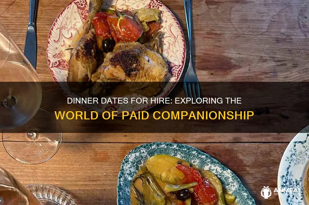 when guys pay you to go to dinner
