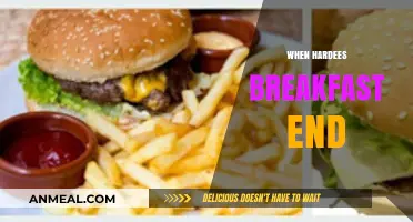 When Does Hardee's Breakfast End? A Morning Menu Deadline Guide