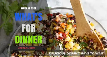 What’s for Dinner? Smart Responses When He Asks Tonight