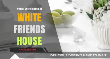 Dinner at White Friends' House: Cultural Insights and Shared Moments