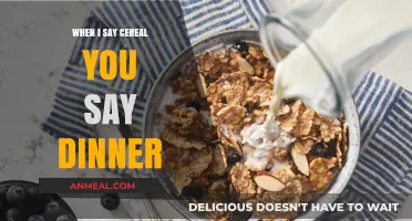 Cereal for Dinner: Redefining Meals, Breaking Rules, and Embracing Flexibility