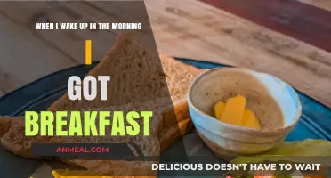Morning Bliss: My Breakfast Routine After Waking Up Refreshed