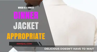 When to Wear a White Dinner Jacket: A Style Guide